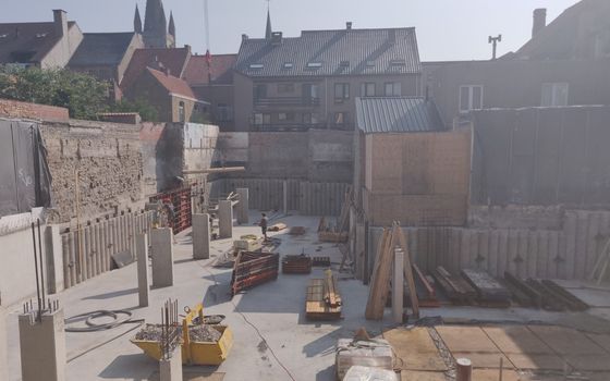 Maiden Lane - Vordering der werken