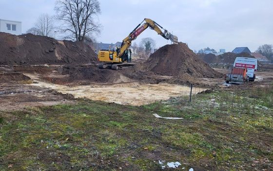 Start werken Agnetenpark in Peer