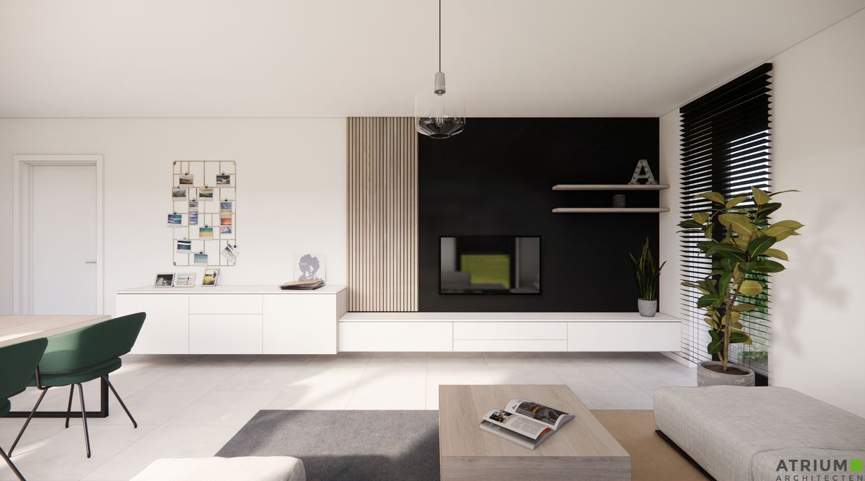 Verkaveling Neeroeteren met woningen en bouwgronden vergunde plannen