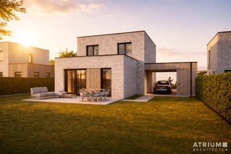 Verkaveling Neeroeteren met woningen en bouwgronden vergunde plannen