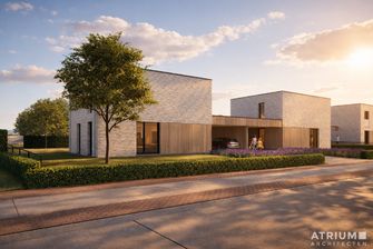 Verkaveling Neeroeteren met woningen en bouwgronden vergunde plannen