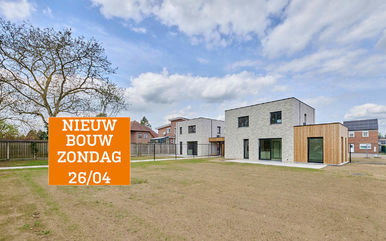 Verkaveling Neeroeteren met woningen en bouwgronden vergunde plannen