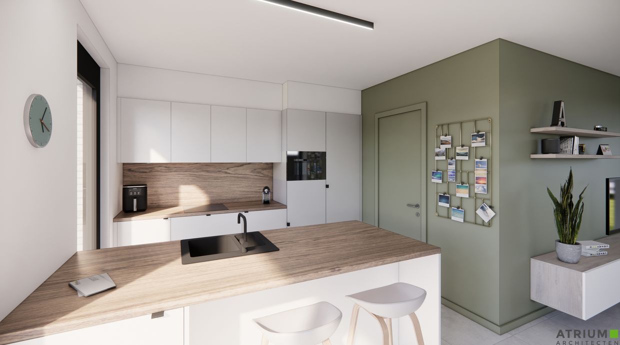 Verkaveling Neeroeteren met woningen en vergunde bouwgronden